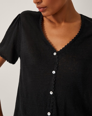 Monsoon Imogen Linen T-Shirt