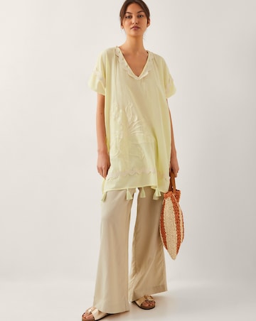 Monsoon Suzie Tassel Kaftan Cover Up