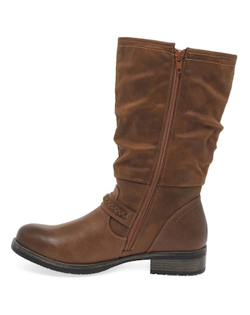 Rieker Estella Standard Fit Calf Boots