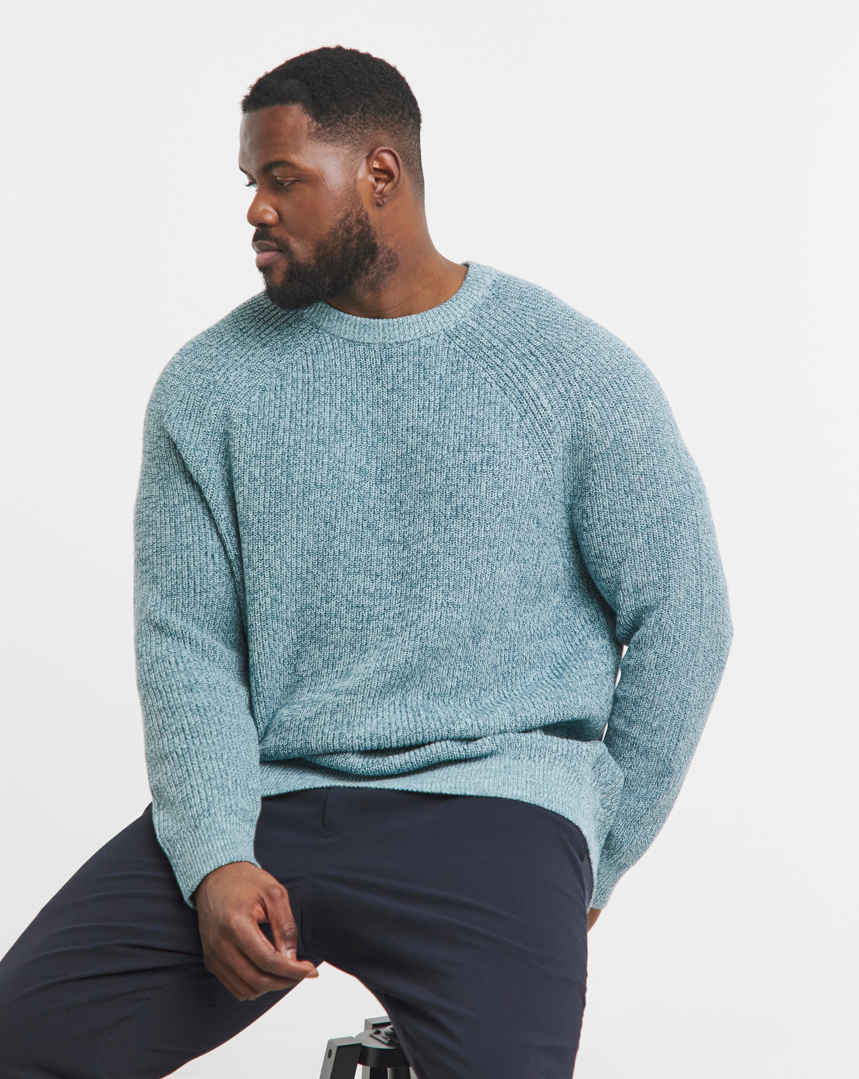 Twisted Crew Neck Jumper