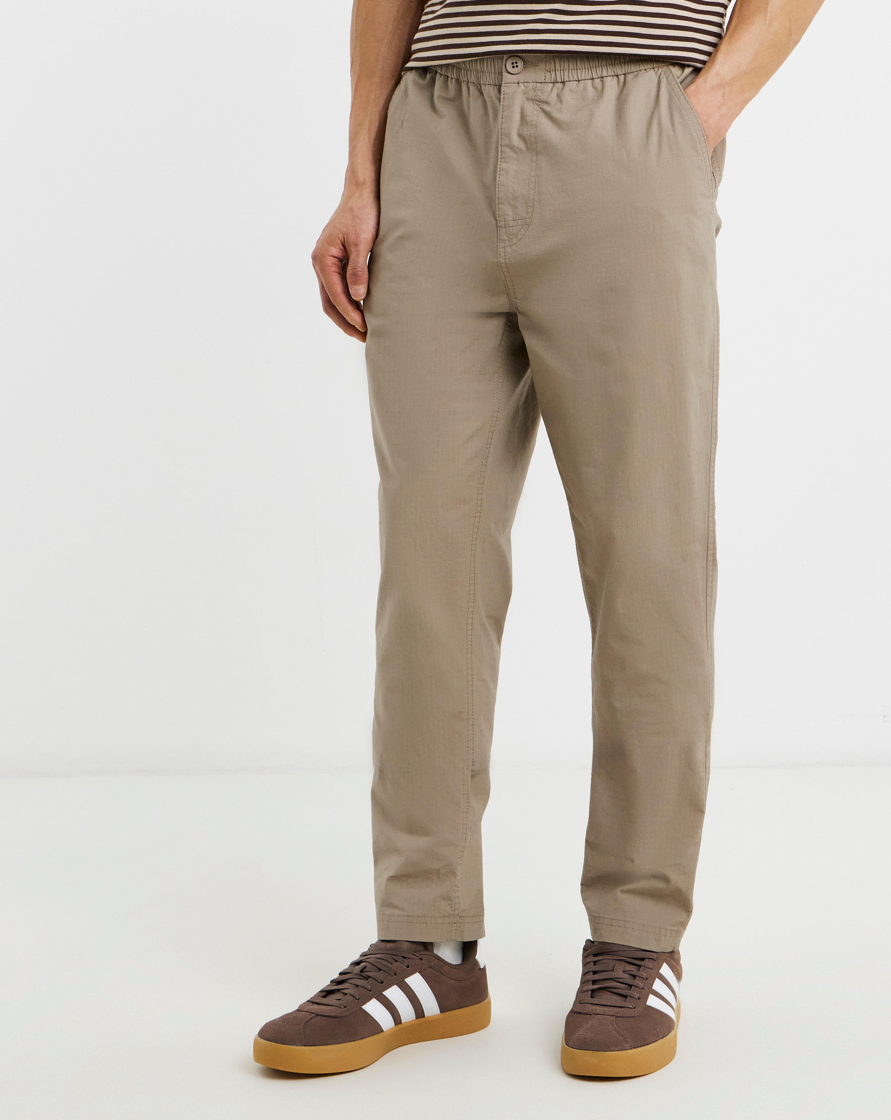 New In - Ripstop Tapered Elasticated Trouser
