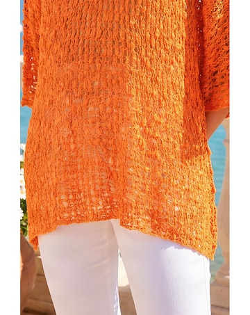 Roman Light Weight Open Knit Jumper