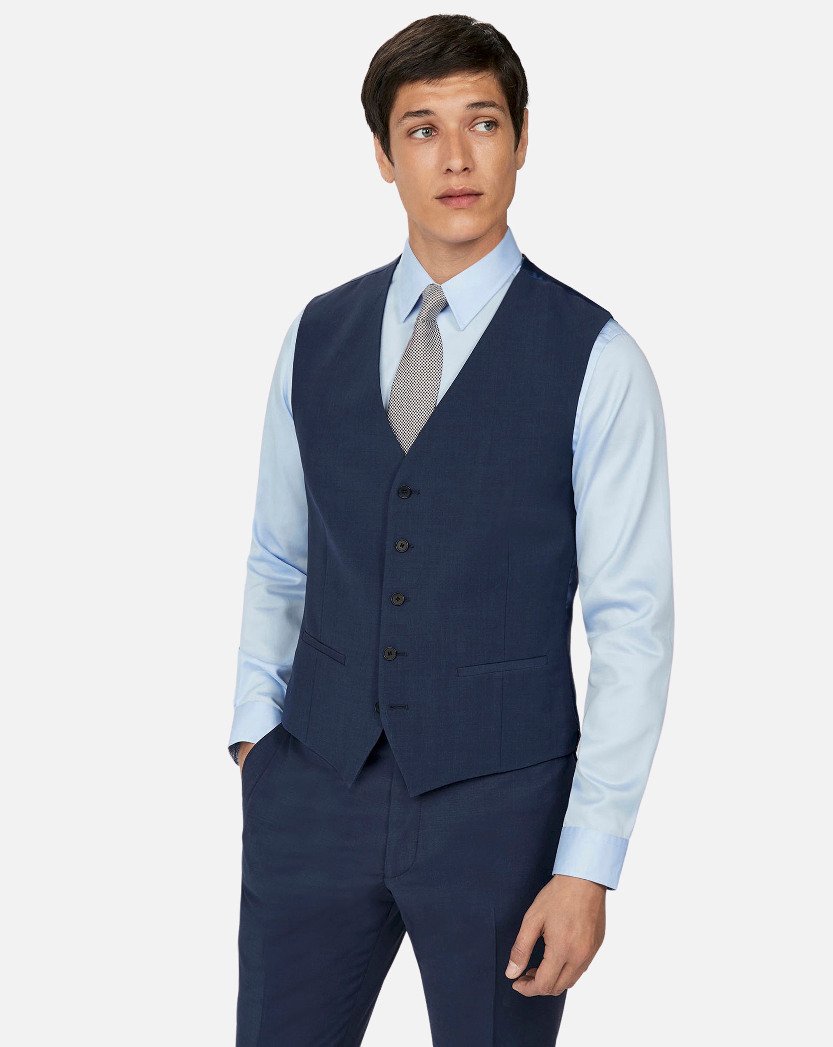 Ted Baker Regular Fit Panama Waistcoat