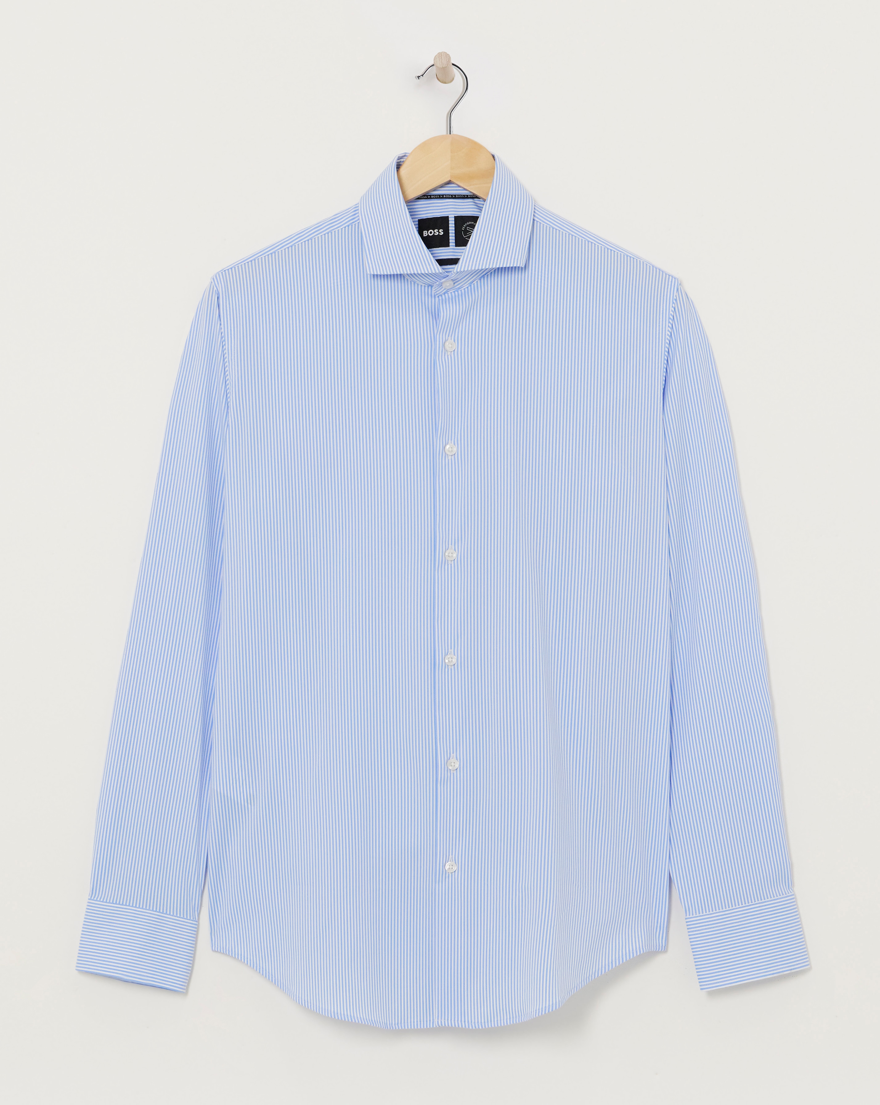 BOSS Regular Fit Stripe Formal Shirt