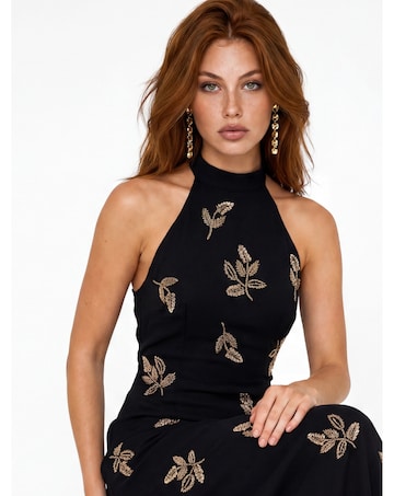 Maya Deluxe Embellished Maxi Dress