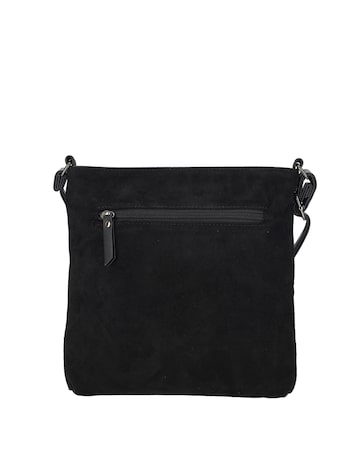 Norah Single Handle Vegan Suede Shoulder Bag