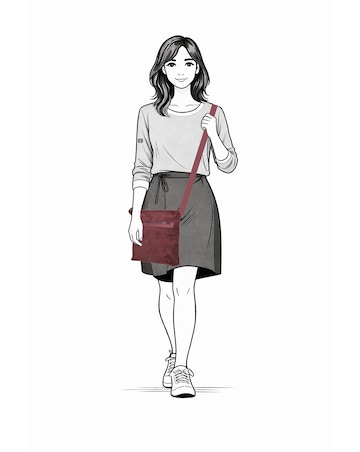 Norah Single Handle Vegan Suede Shoulder Bag