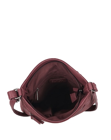 Norah Single Handle Vegan Suede Shoulder Bag