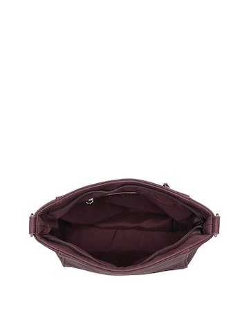 Roxy Vegan Leather Shoulder Bag with Nylon Strap