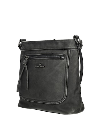 Harper Single Handle Vegan Leather Shoulder Bag