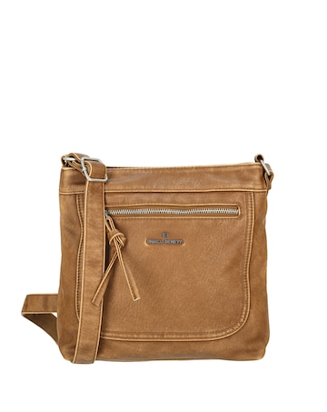 Harper Single Handle Vegan Leather Shoulder Bag
