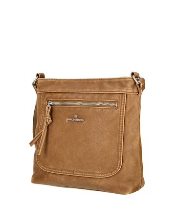 Harper Single Handle Vegan Leather Shoulder Bag