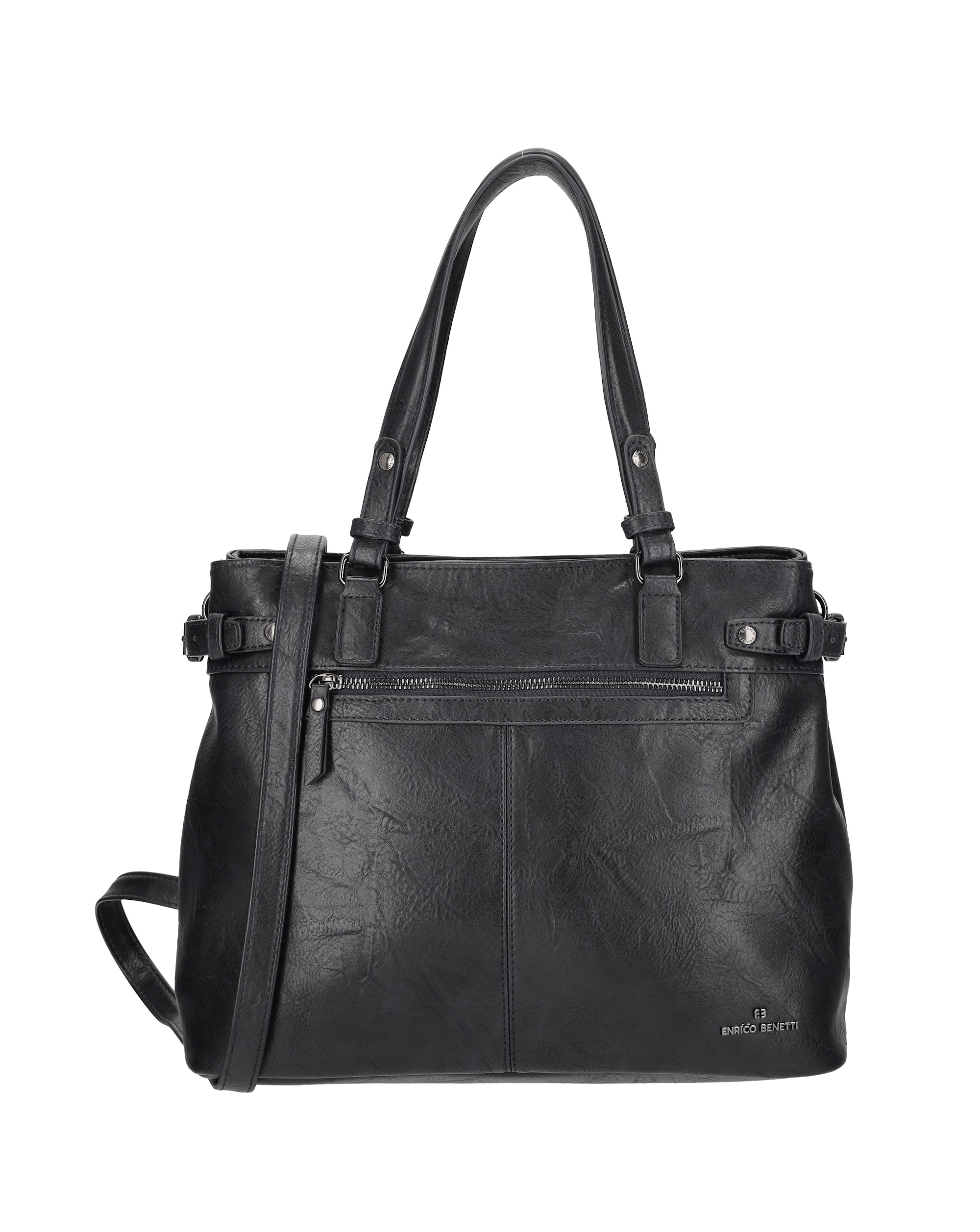 Julia Two Handle Vegan Leather Shoulderbag