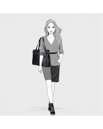Julia Two Handle Vegan Leather Shoulderbag