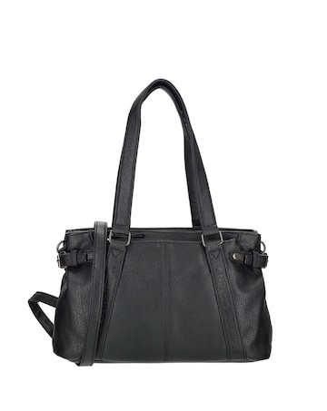 Emma Two Handle Vegan Leather Shoulderbag