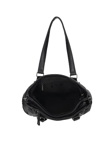 Emma Two Handle Vegan Leather Shoulderbag