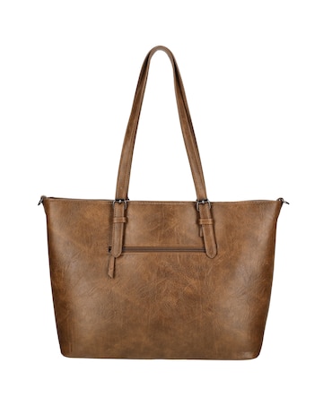 Julia 2 Handle Vegan Leather Shopper 15" Laptop