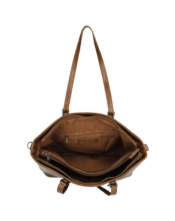 Julia 2 Handle Vegan Leather Shopper 15" Laptop