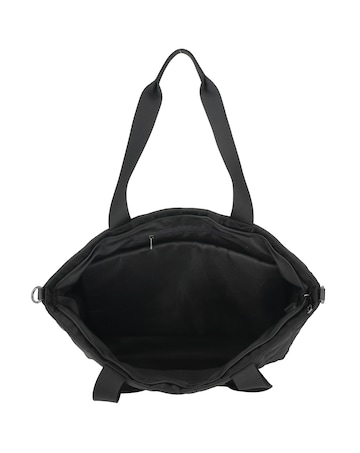 Josephine 2 Handle Quilted Nylon Shopper 17" Laptop