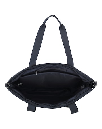 Josephine 2 Handle Quilted Nylon Shopper 17" Laptop