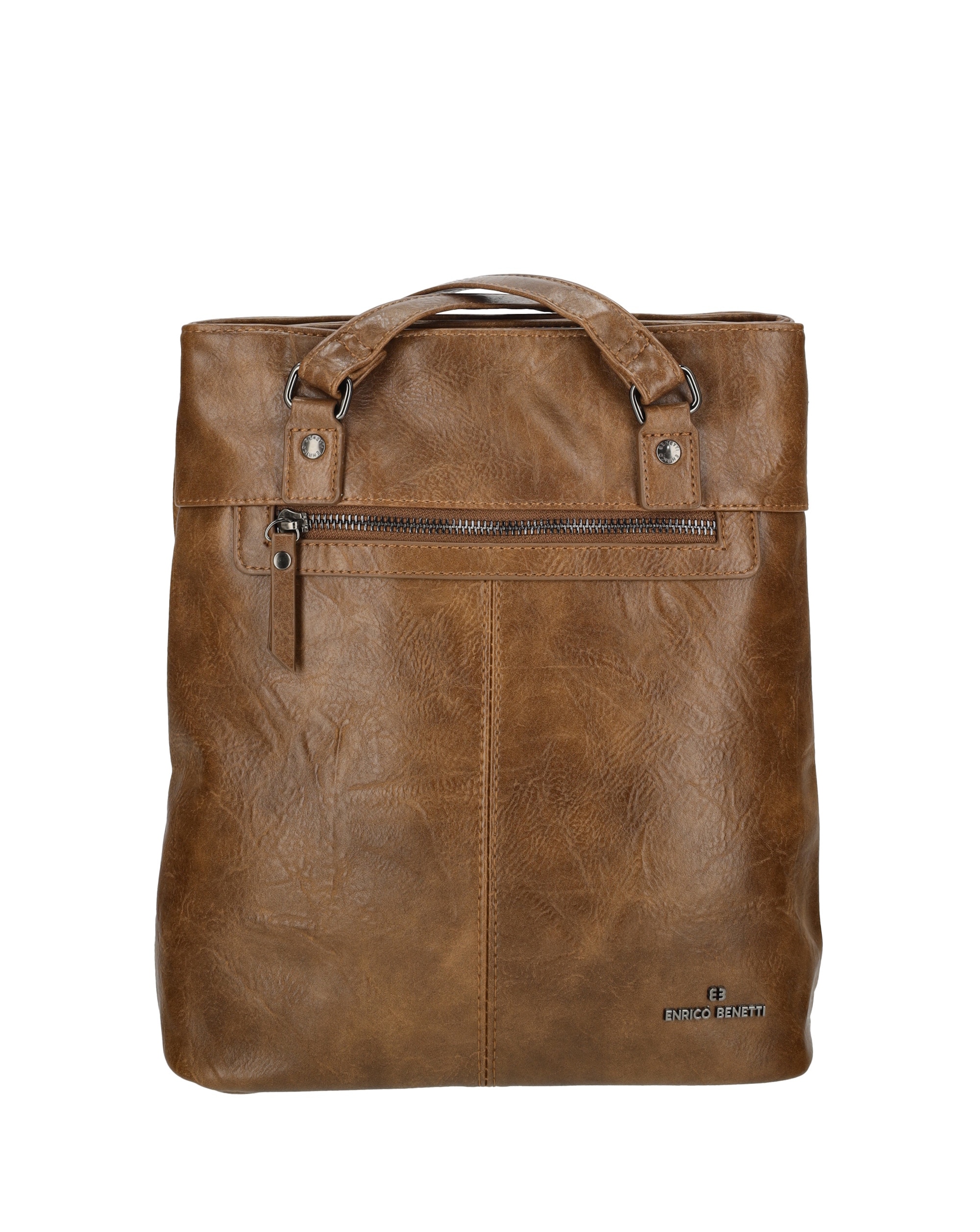 Julia Single Handle Vegan Leather Shoulder Bag/Backpack