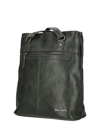 Julia Single Handle Vegan Leather Shoulder Bag/Backpack
