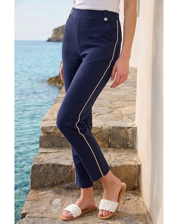 Roman Piping Bengaline Trousers