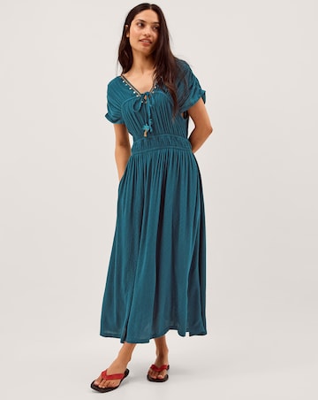 Monsoon Sophia Embellished Midi Dress