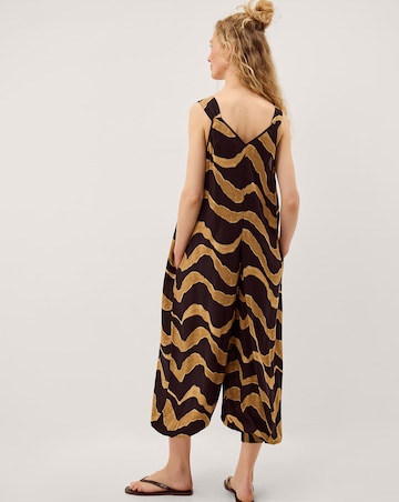Monsoon Zahara Sleeveless Print Jumpsuit