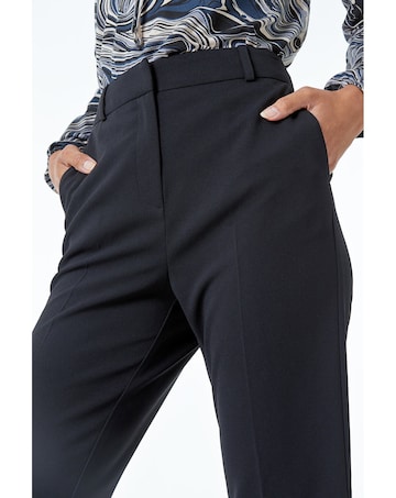 Roman Short Bootcut Stretch Trousers