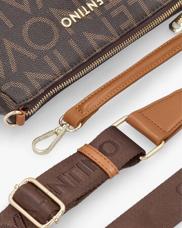 Valentino Bags Regina Monogram Brown Shoulder Bag