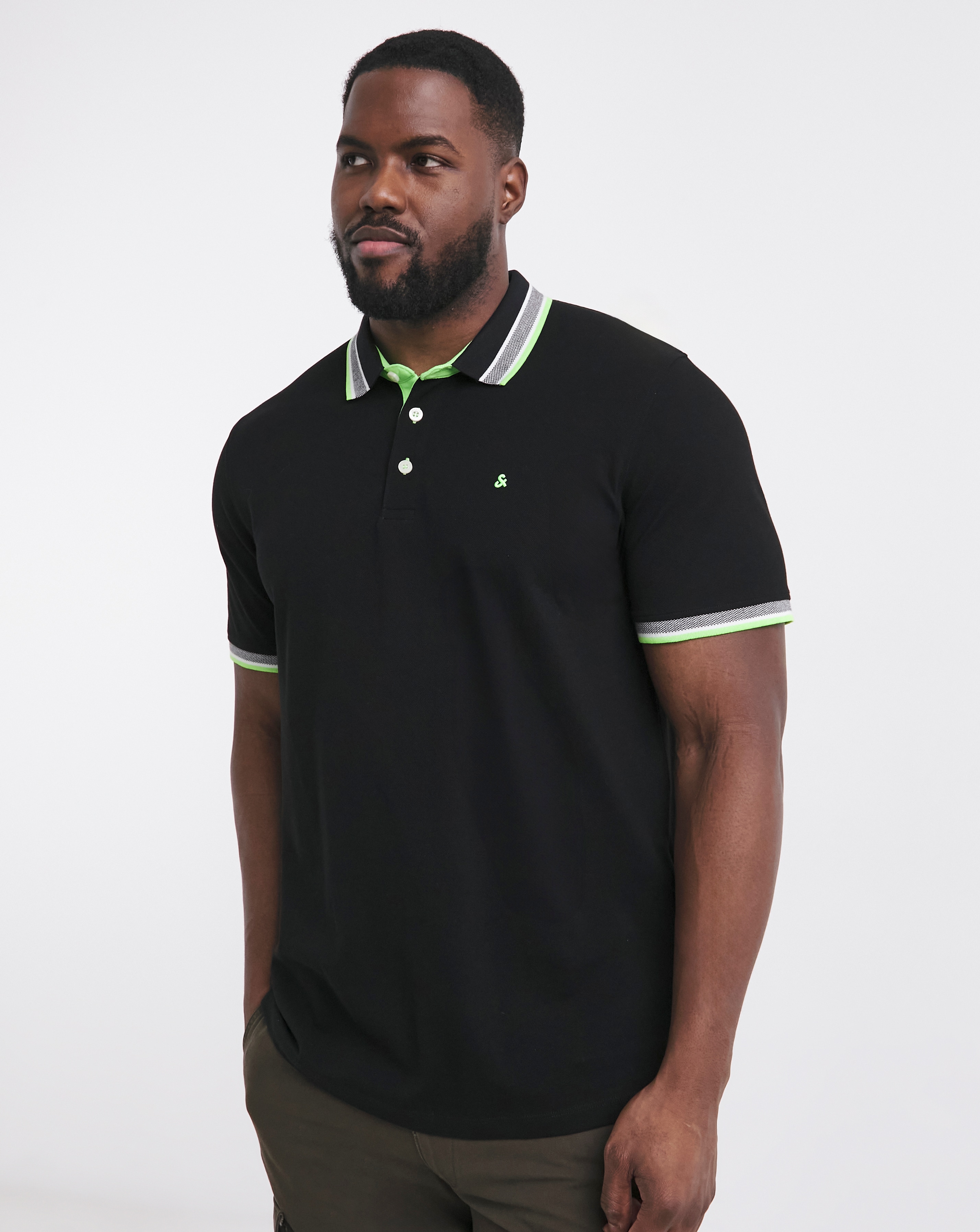 Jack & Jones Premium Paulos Tipped Polo