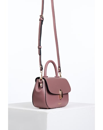 Luella Grey Delia Pecan Top Handle Crossbody