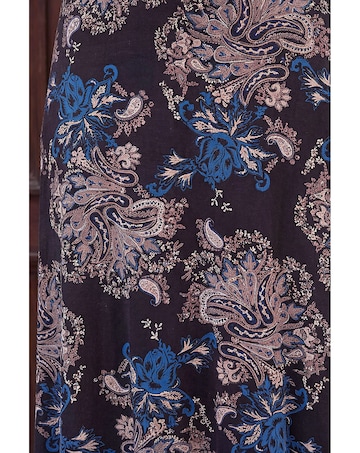 Roman Hanky Hem Print Skrt