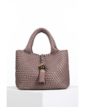 Luella Grey Suky Fawn Woven Crossbody