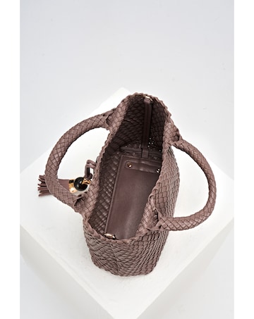 Luella Grey Suky Fawn Woven Crossbody