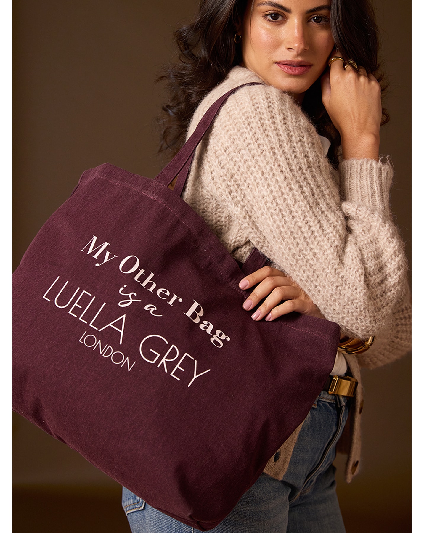 Luella Grey Luella Cherry Canvas Shopper