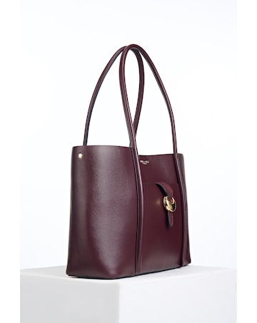Luella Grey Lilibet Black Cherry Laptop Tote