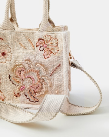 Accessorize Embroidered Handheld Bag