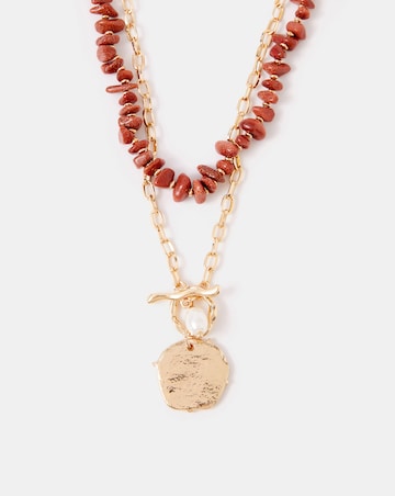 Accessorize T-Bar Pendant Necklaces