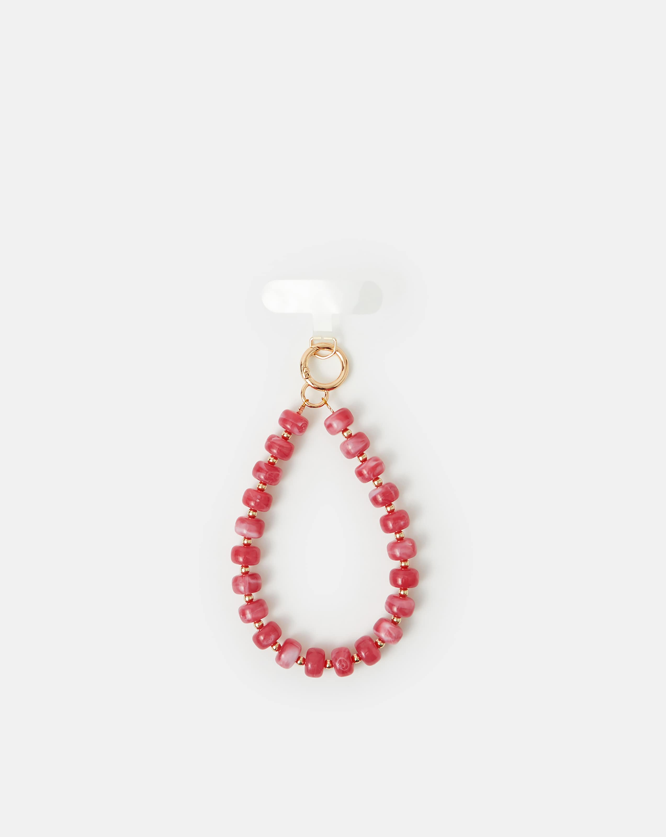 Accessorize Beaded Phone Wrist Strap