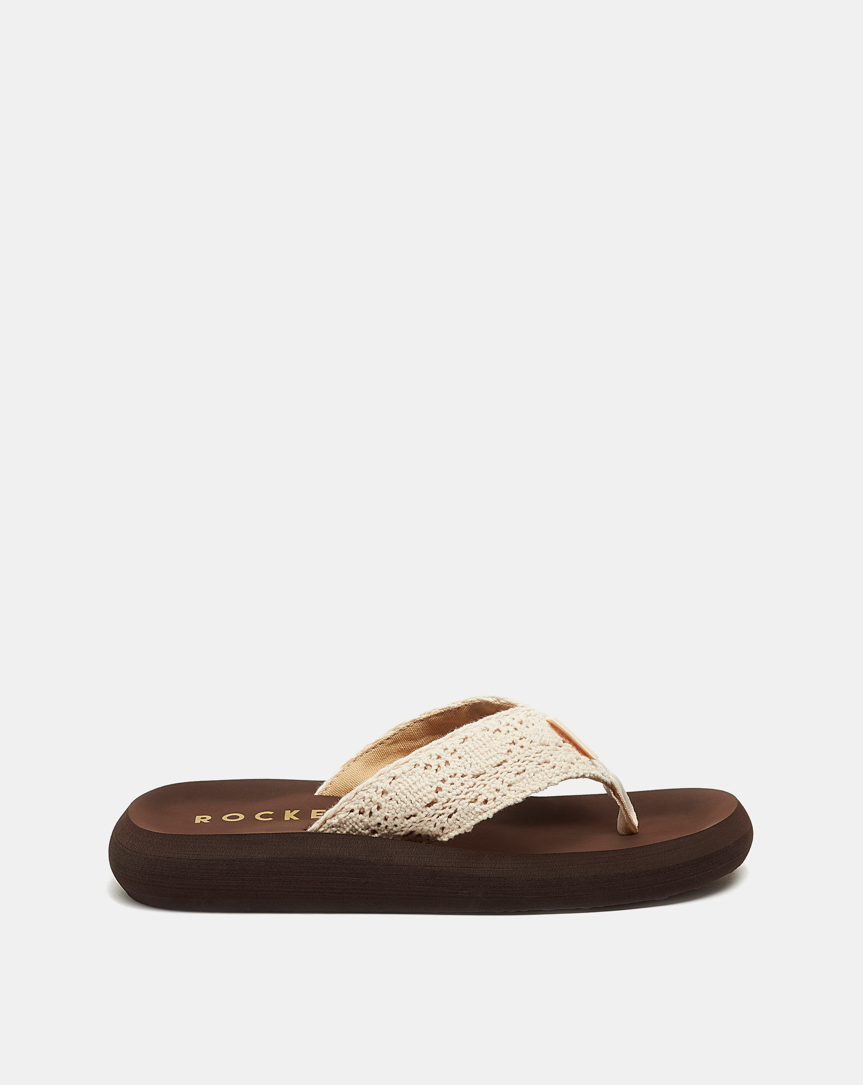 New In - Rocket Dog Crochet Toe Post Sandals