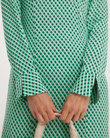 Whistles Crosshatch Print Minimal Dress