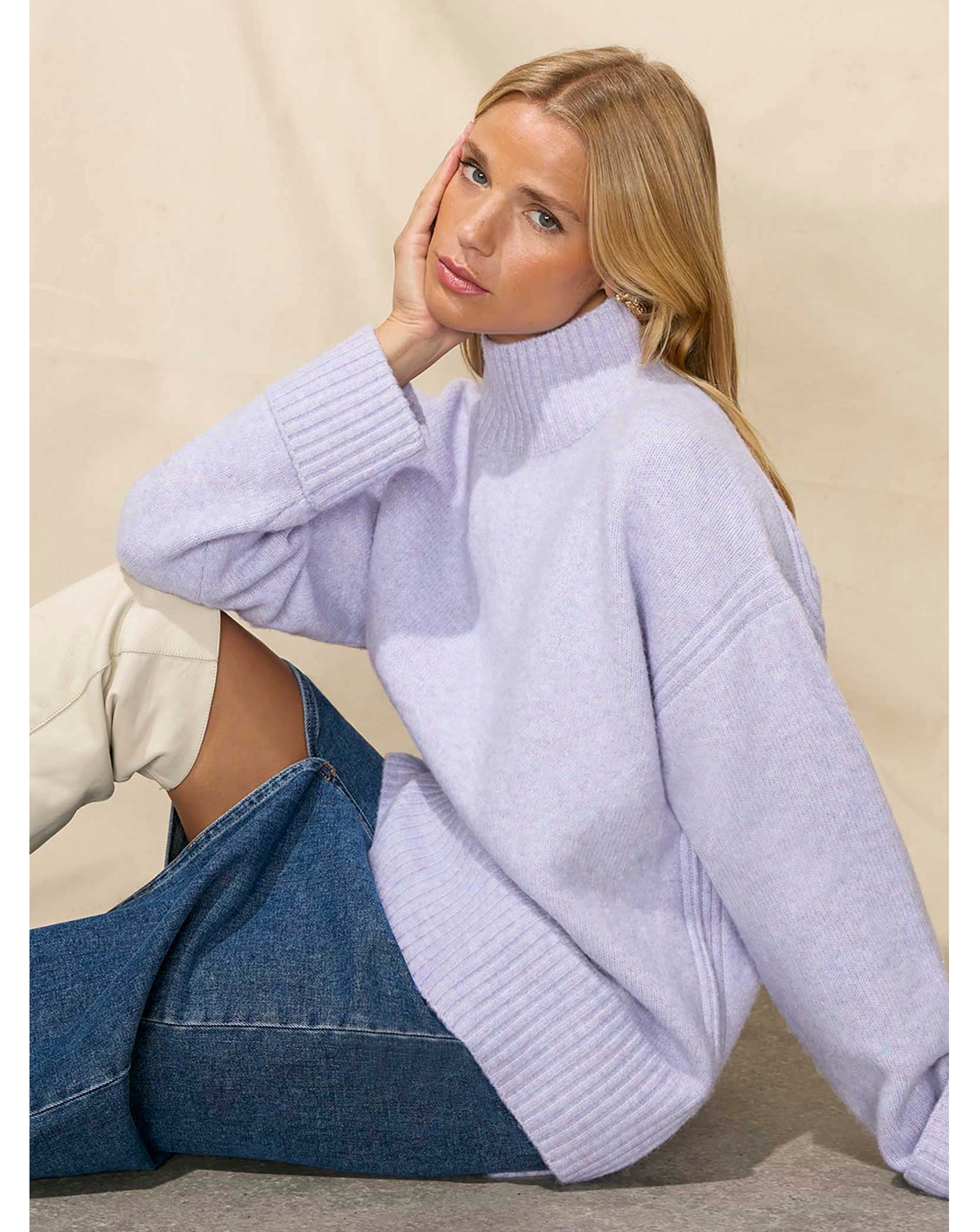 Ro&Zo Turn Back Cuff Jumper