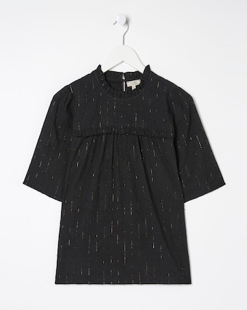 FatFace Metallic Lace Top