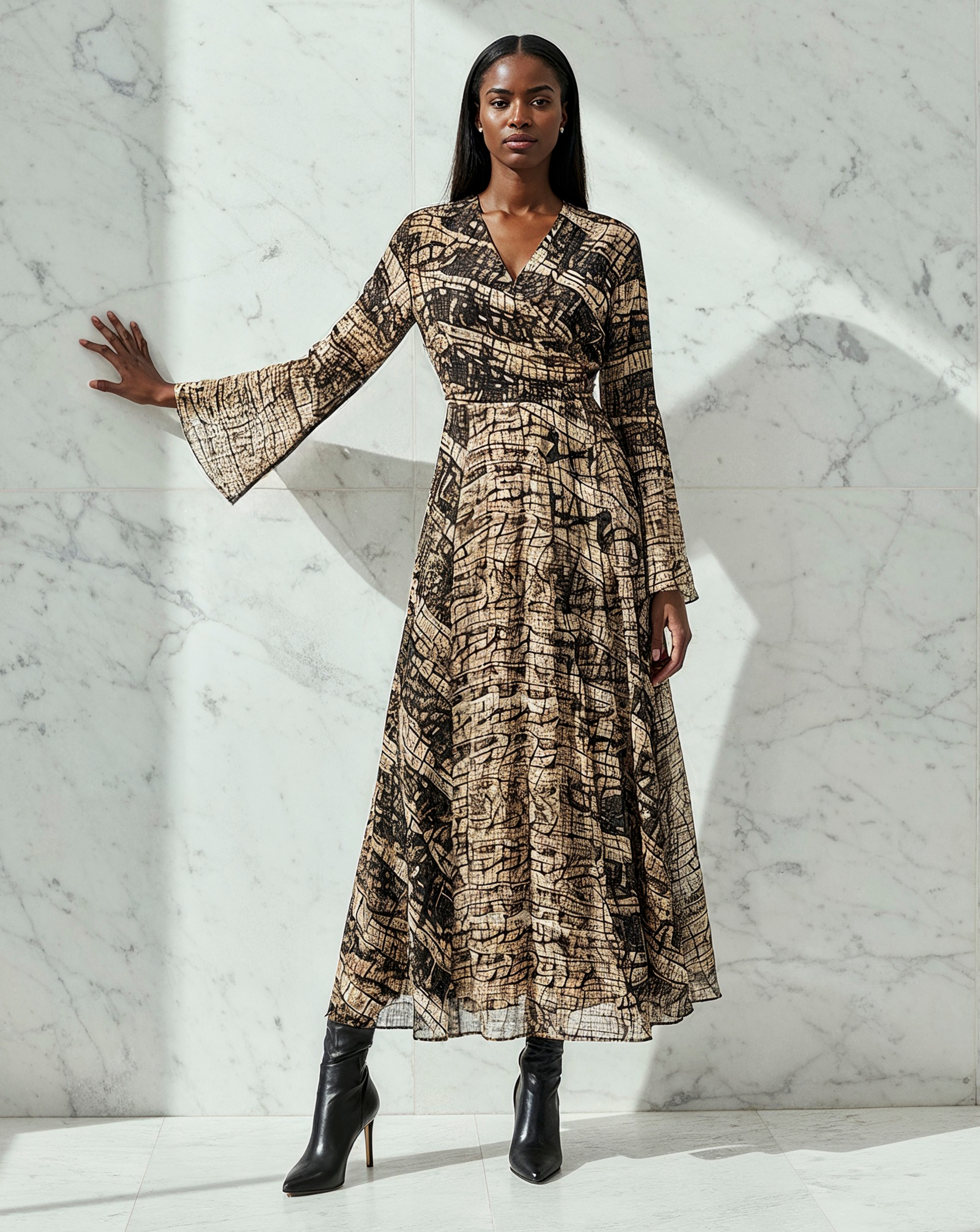 Religion Flash Maxi Dress