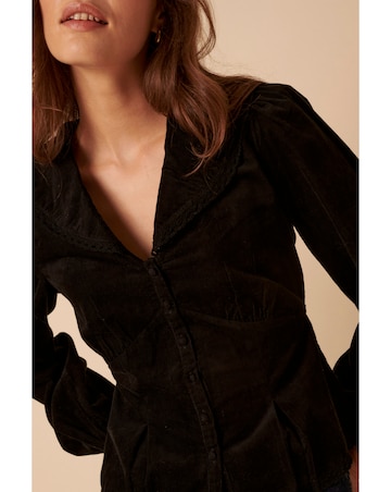 Nobody's Child Bennet Velvet Blouse