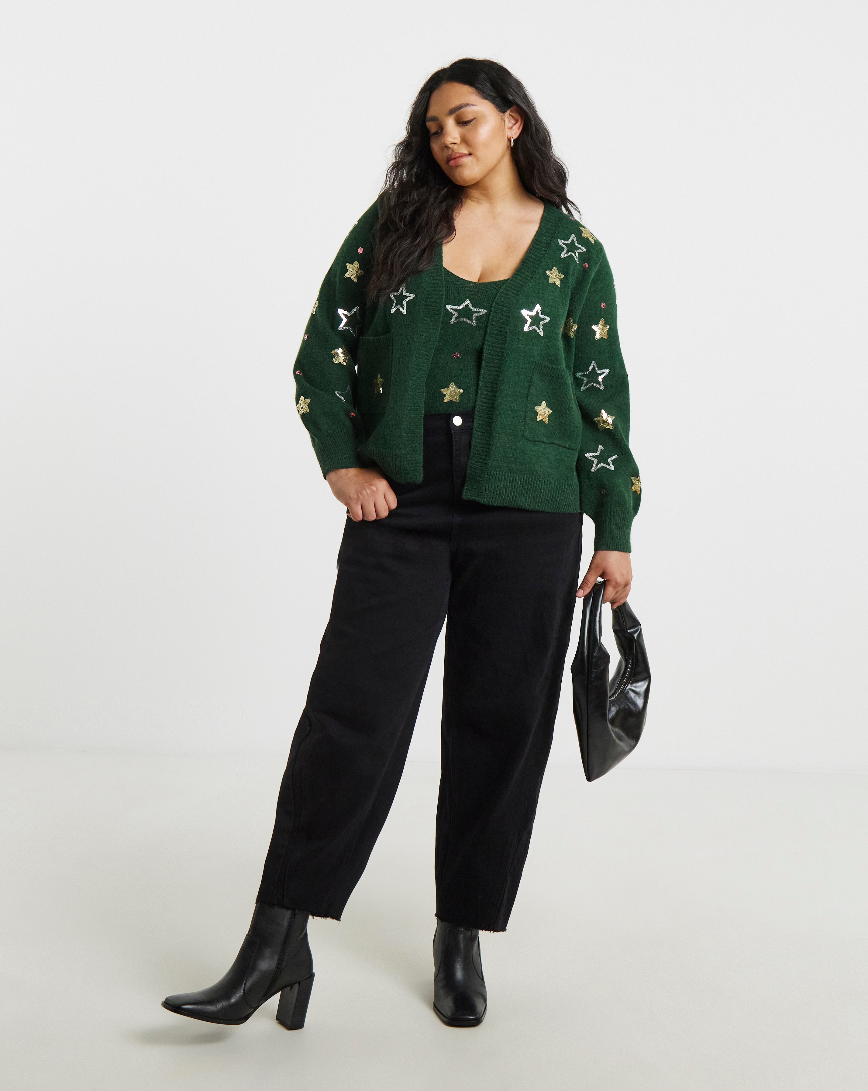 Lovedrobe Star Embellished Twin Set