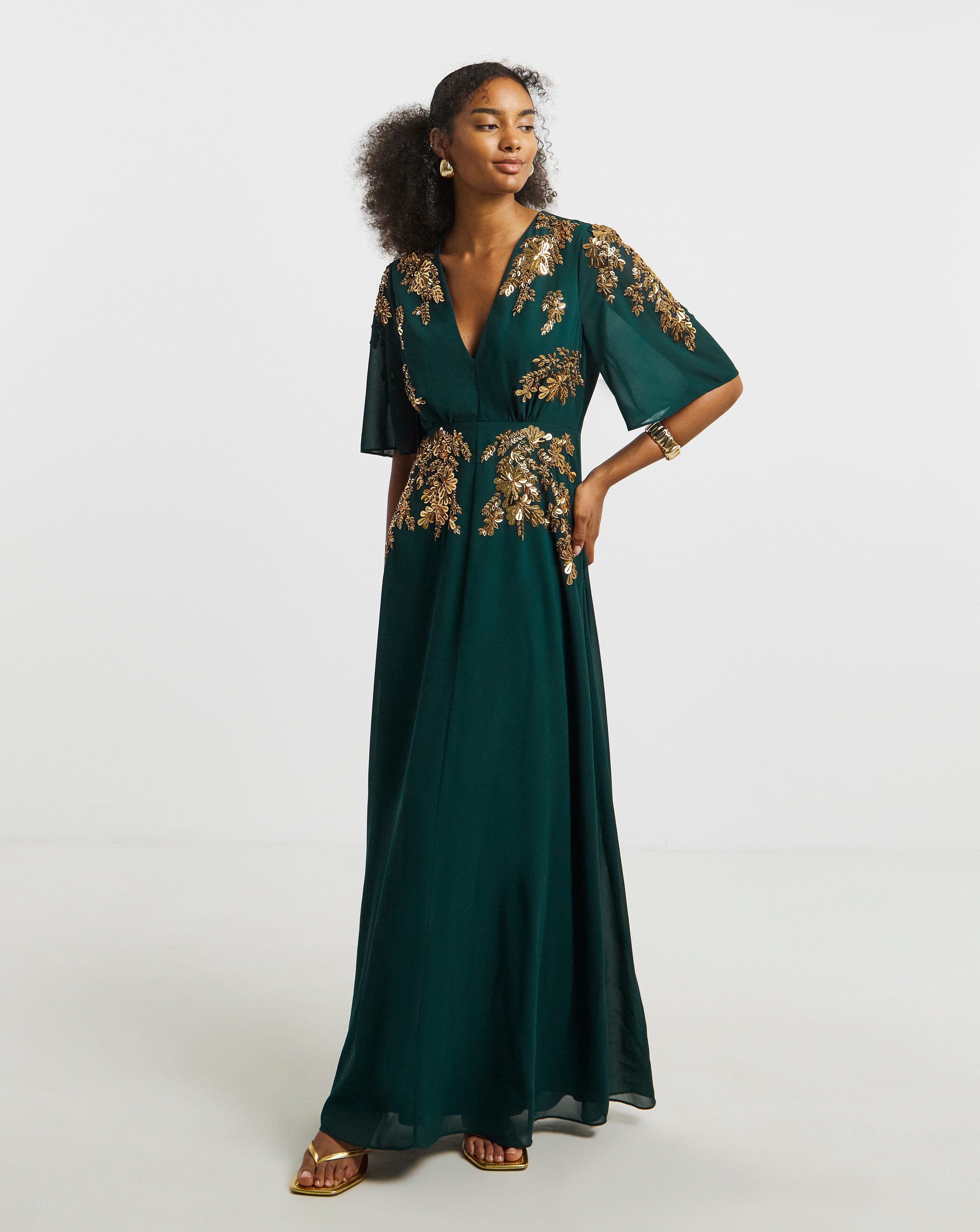 Hope & Ivy Macey Maxi Dress