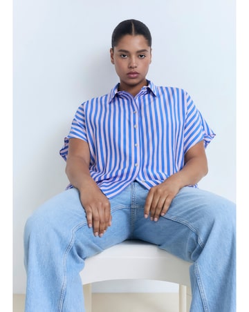 Mango Striped Shirt
